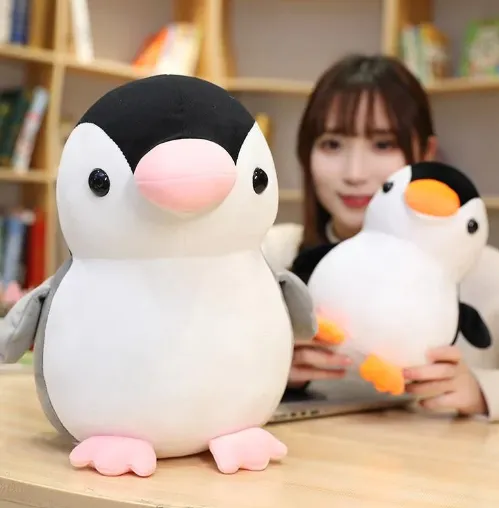 Kawaii Fisher and Fiona the Penguins Plushies