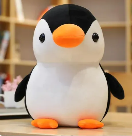 Kawaii Fisher and Fiona the Penguins Plushies