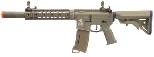 Lancer Tactical Gen 3 Nylon Polymer M4 SD AEG Airsoft Rifle (Color: Tan)