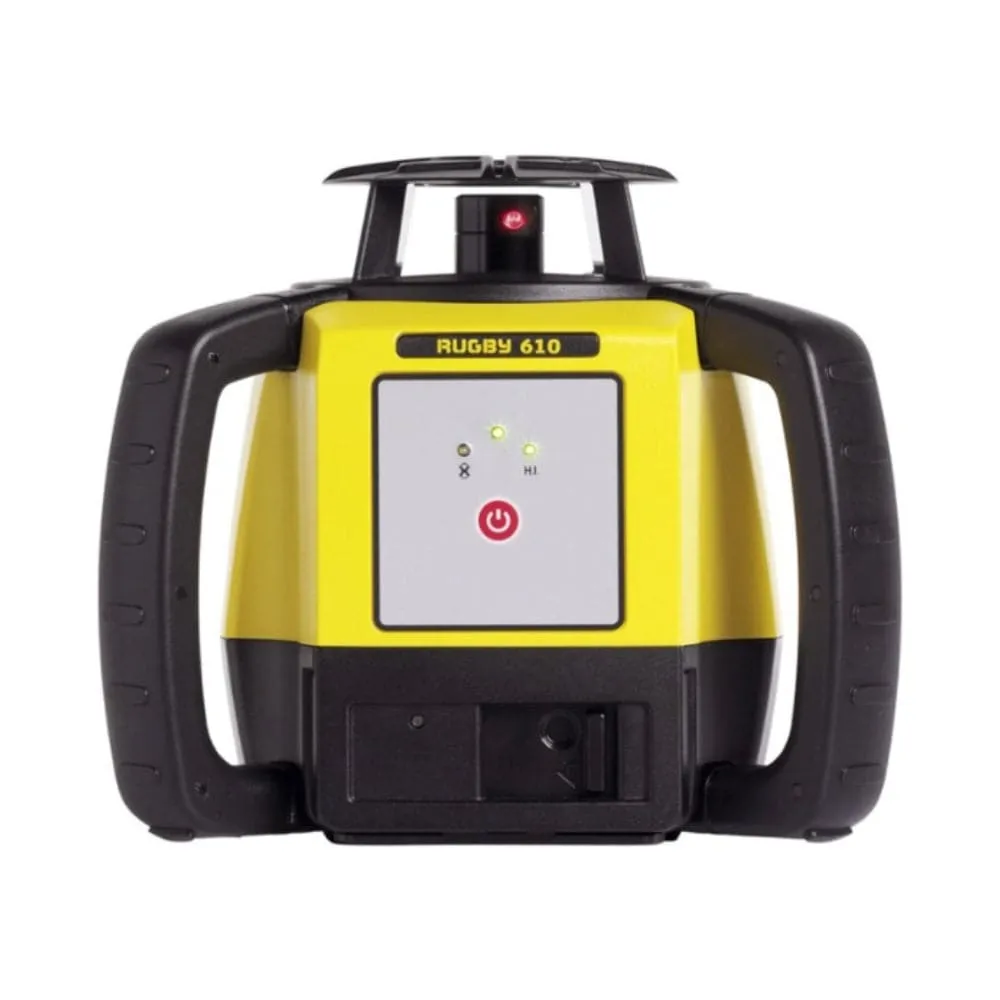 Leica LG6011150 Rugby 610 Alkaline Laser Level with Rod-Eye 120