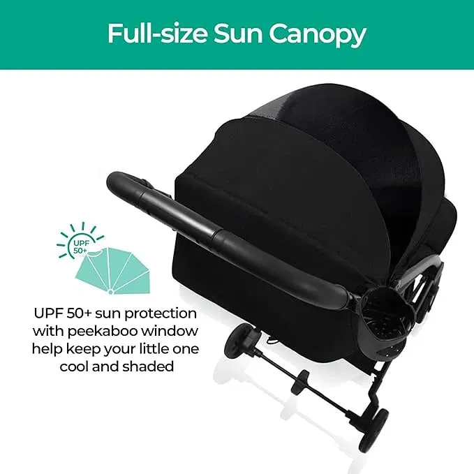 Lithe Lightweight Stroller - Black