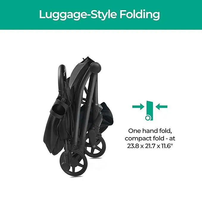 Lithe Lightweight Stroller - Black