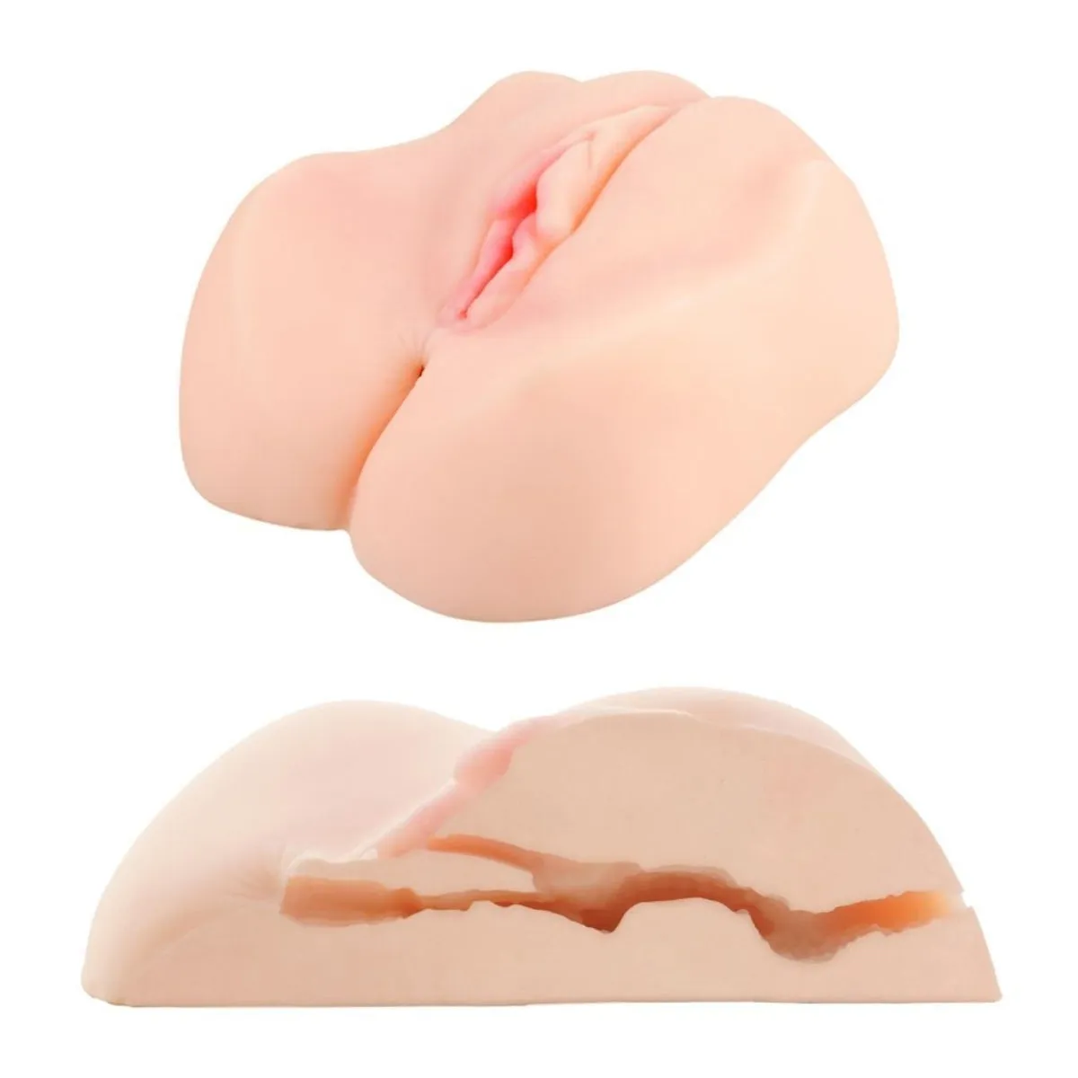 Me You Us Miss Mia Premium Vibrating Realistic Masturbator Pink