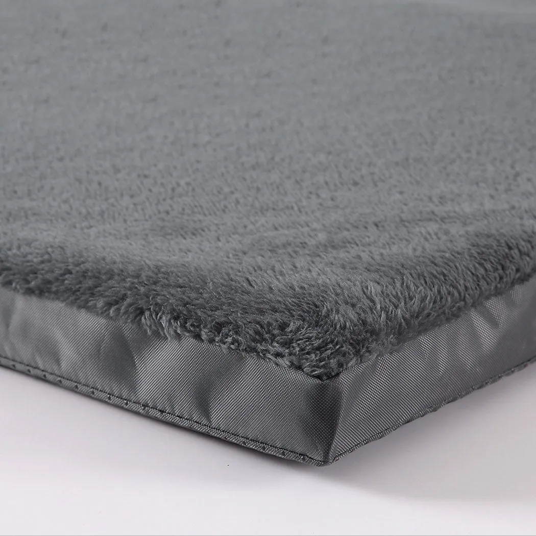 MEDIUM Dog Beds Pet Foldable - Grey