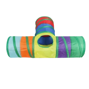 Meow N Roll Rainbow Cat Tunnel