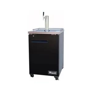 Migali C-DD23-1-HC Direct Draw Beer Dispensers 23” Keg Refrigerator
