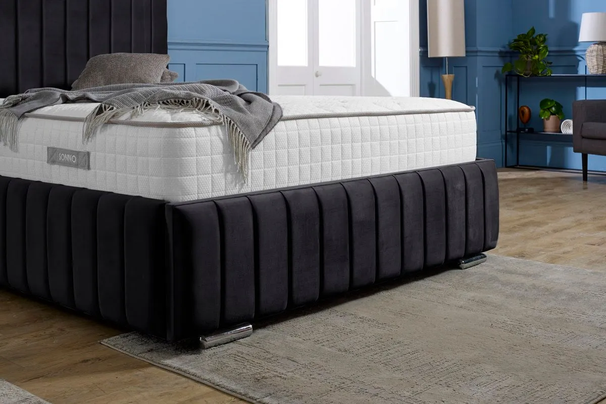 Milan Upholstered Ottoman Bed