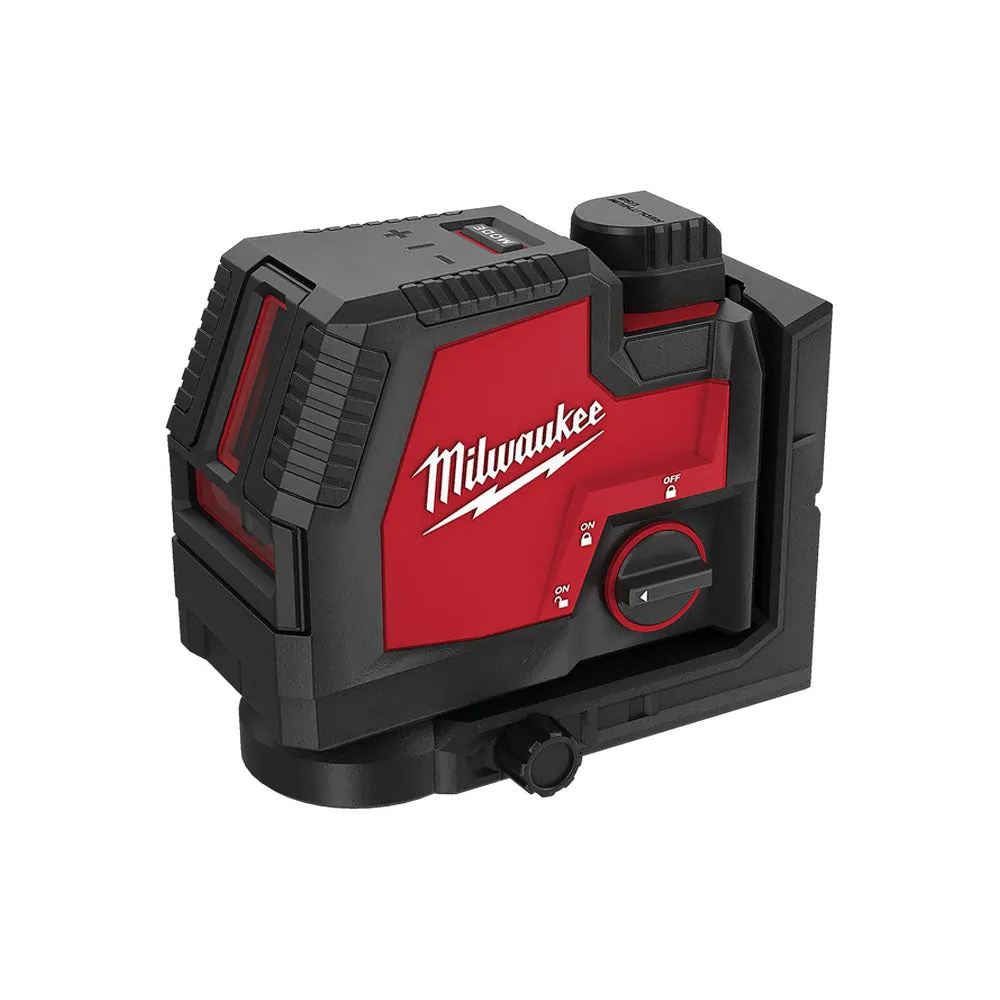 Milwaukee L4CLL-301C REDLITHIUM USB Rechargeable Cross Line Laser Kit