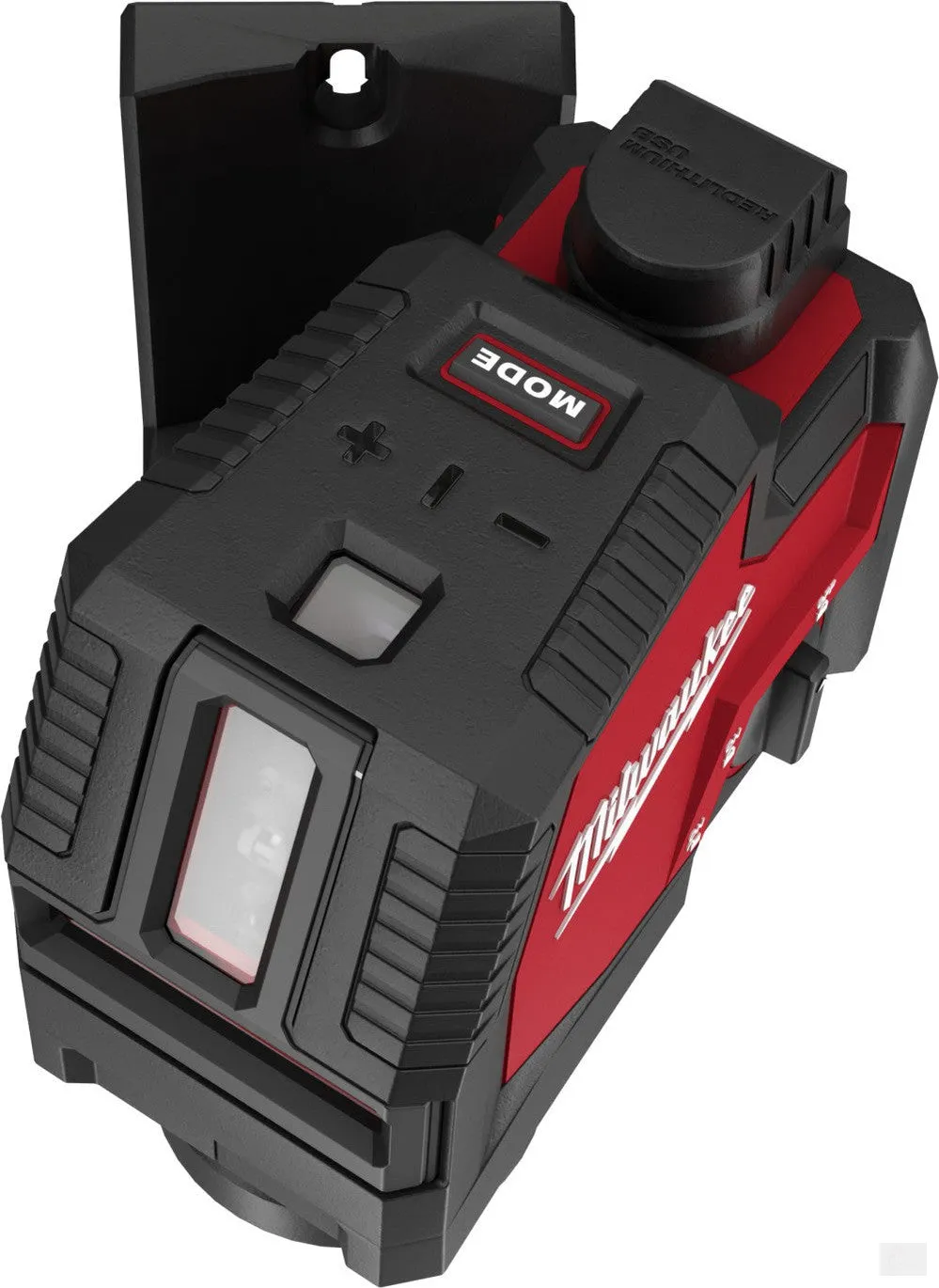 MILWAUKEE USB Rechargeable Green Cross Line & Plumb Points Laser [3522-21]