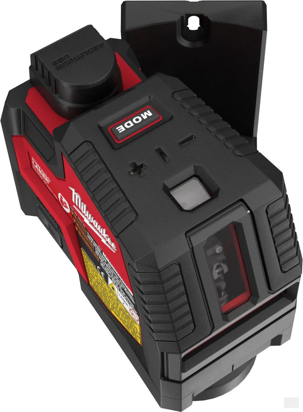 MILWAUKEE USB Rechargeable Green Cross Line & Plumb Points Laser [3522-21]