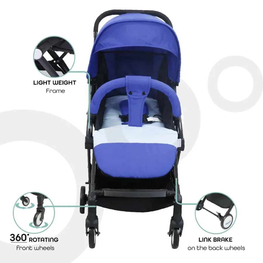 Moon Travel Lite Cabin Stroller (Royal Blue)
