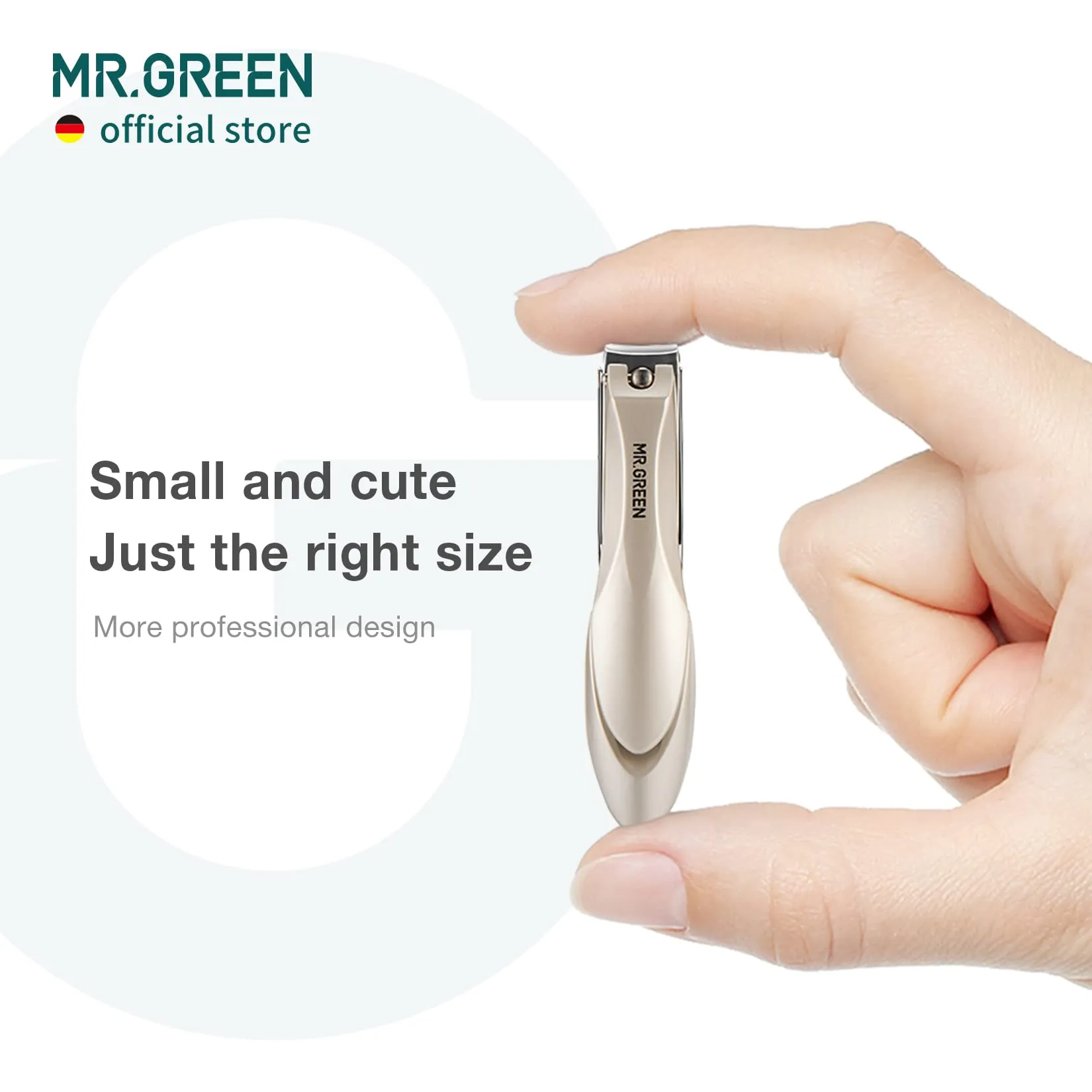 MR.GREEN: Baby Safety Nail Clippers - Made from Medical Grade Stainless Steel with Built-in Nail File