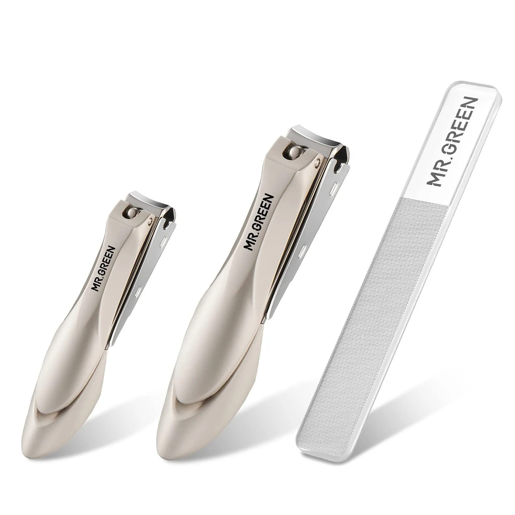 MR.GREEN: Baby Safety Nail Clippers - Made from Medical Grade Stainless Steel with Built-in Nail File