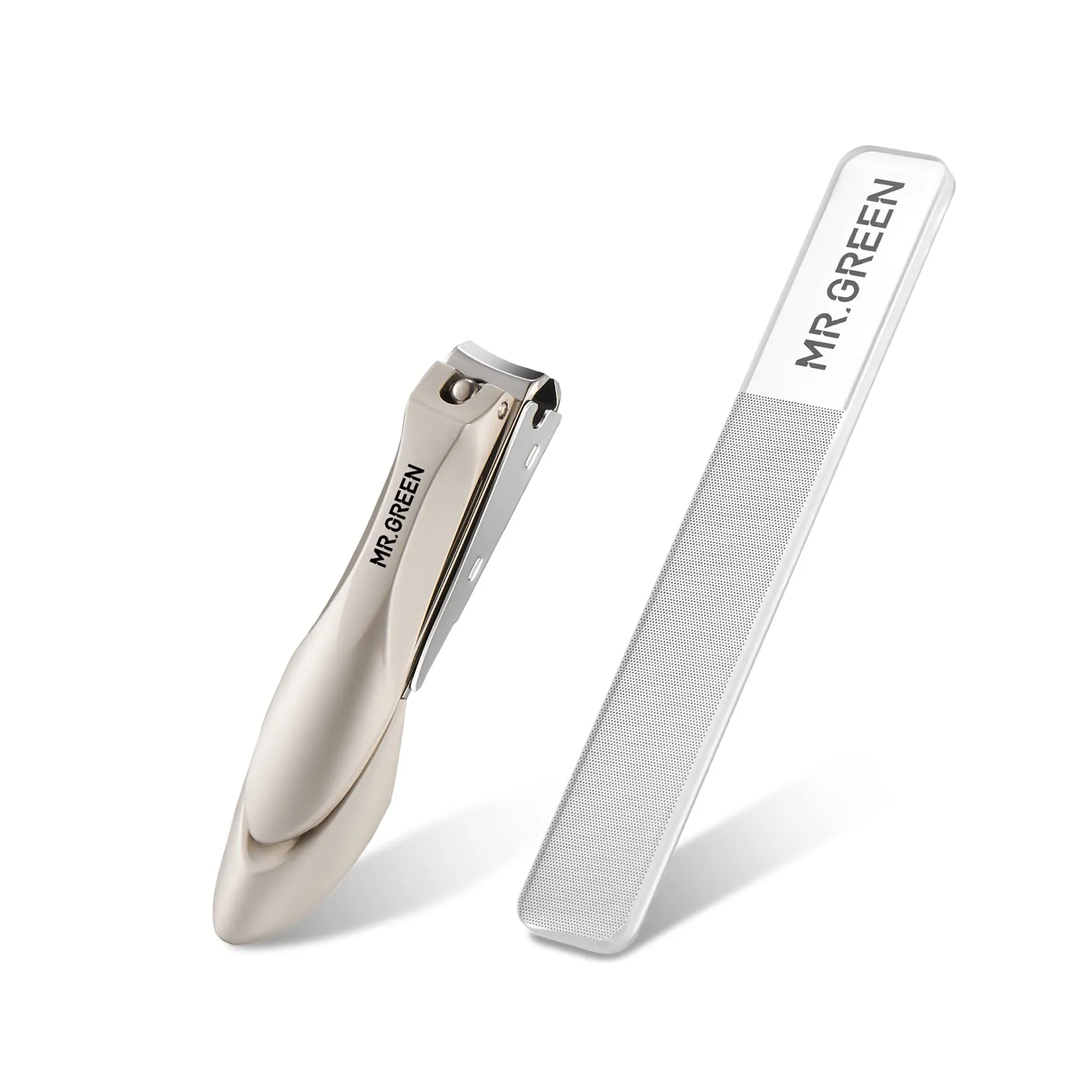 MR.GREEN: Baby Safety Nail Clippers - Made from Medical Grade Stainless Steel with Built-in Nail File