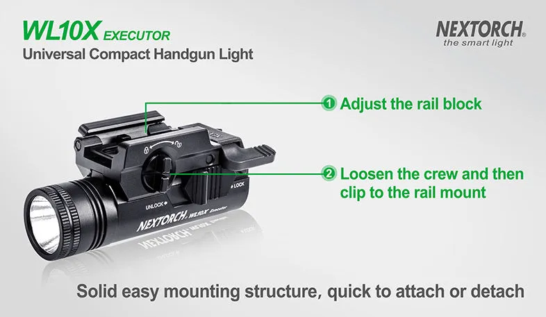 NEXTORCH WL10X GUNLIGHT