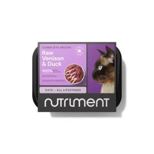 Nutriment Dinner for Cats in Venison and Duck 175g
