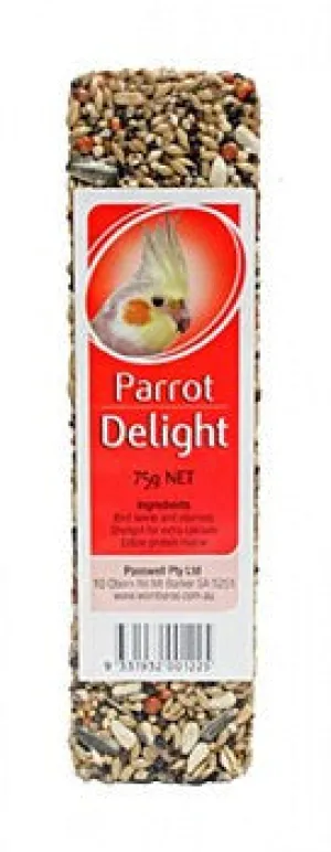 Parrot Delight Treat Bar 75gm