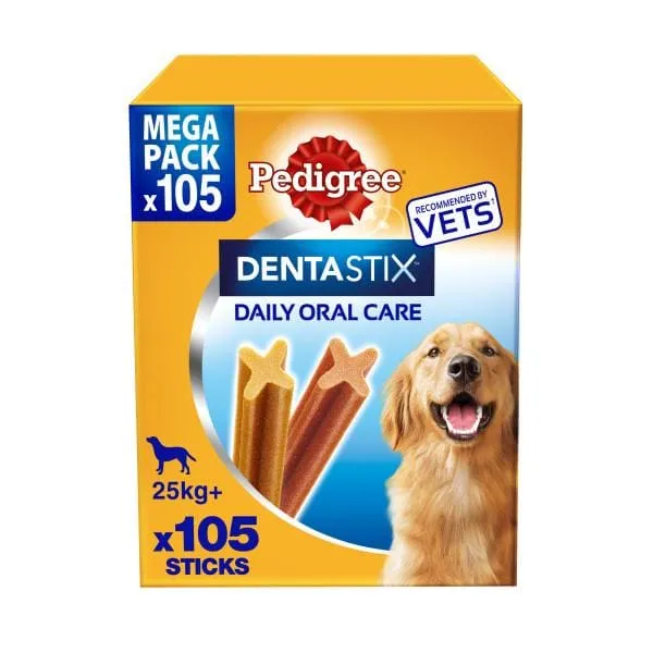 PEDIGREE DentaStix Daily Dental Chews Large Dog 105 Sticks