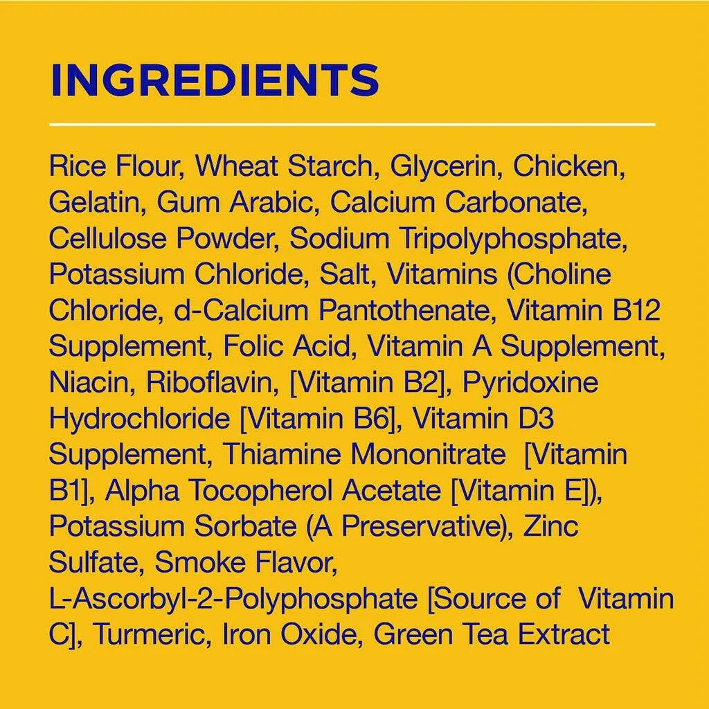 Pedigree Dentastix Mini Original Chicken Flavor Dental Dog Treats, 58 Count