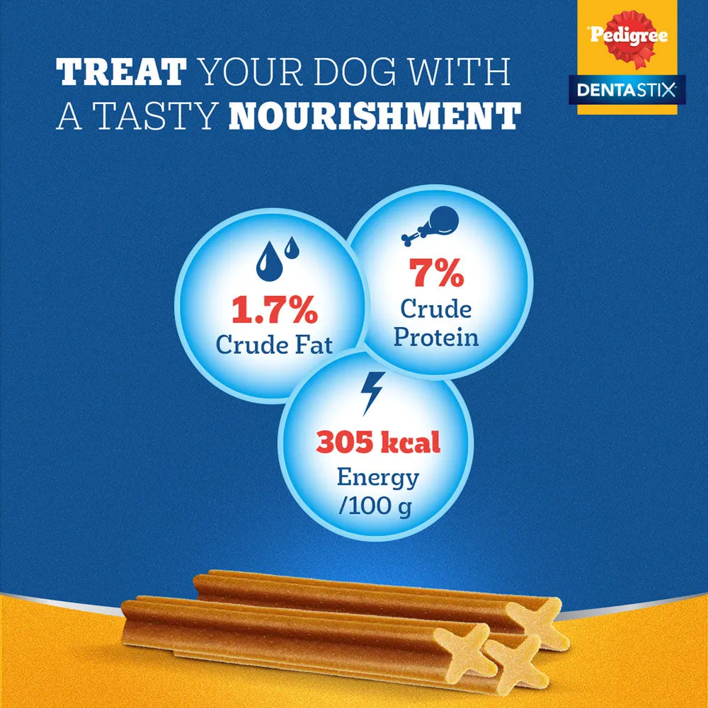 Pedigree Dentastix Oral Care for Adult (Medium Breed of 10 to 25 kg) Dog Treats (Limited Shelf Life))