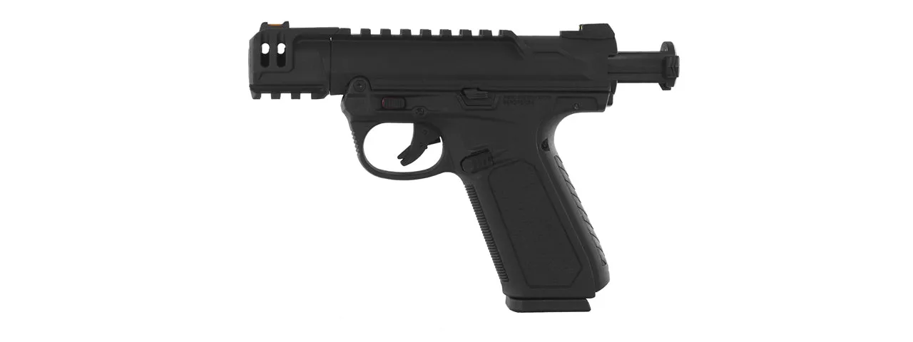 Pre-Order Eta June* Action Army Aap-01C Green Gas Blowback Airsoft Pistol (Color: Black)