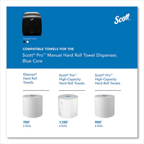 Pro Mod Manual Hard Roll Towel Dispenser, 12.66 X 9.18 X 16.44, Smoke