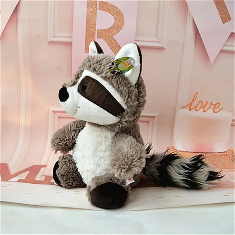 Raccoon Plush Stuffed Toy Forest Friends