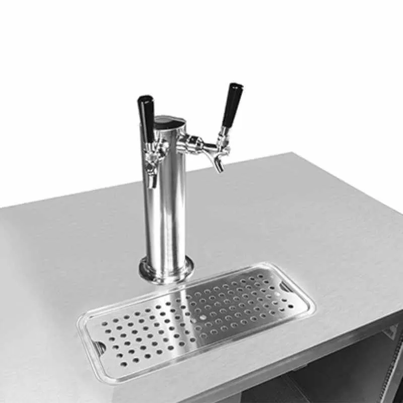 Saba - SDD-27-69 Commercial 69″ Beer Dispenser Refrigerator with (2) Double Tap