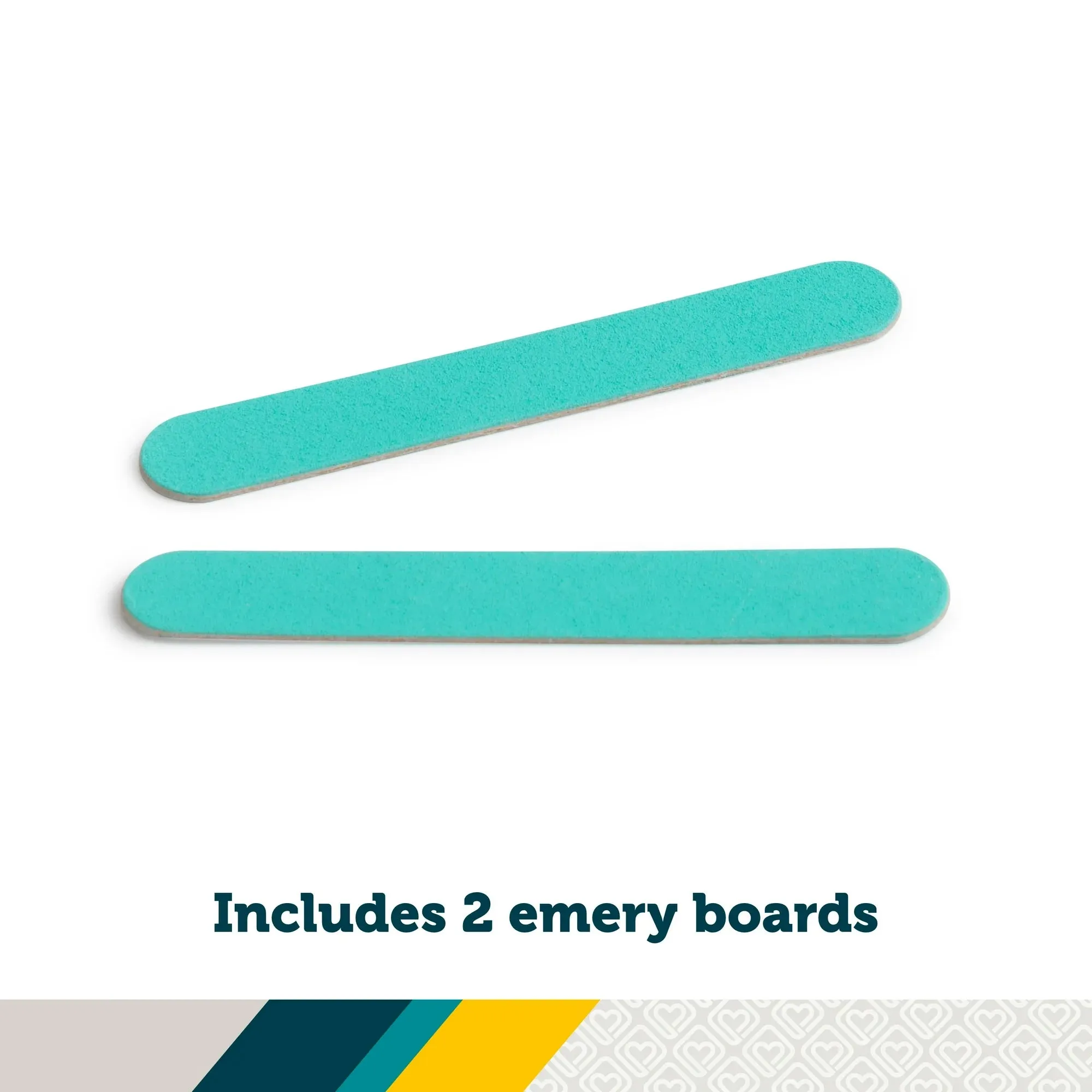 Safety 1ˢᵗ Baby's 1ˢᵗ Nail Care Clipper Emery Board Set, Sea Stone Aqua, Infant