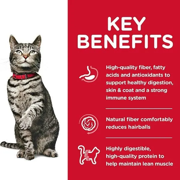 Science Diet Adult Urinary Hairball Control Chicken Recipe Dry Cat Food