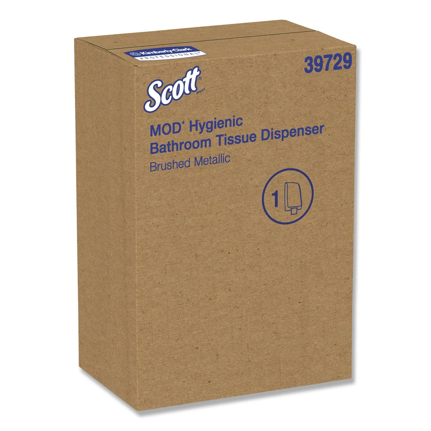 Scott Pro Coreless Jumbo Roll Tissue Dispenser, 7.37" X 14" X 6.125", Stainless - KCC39729