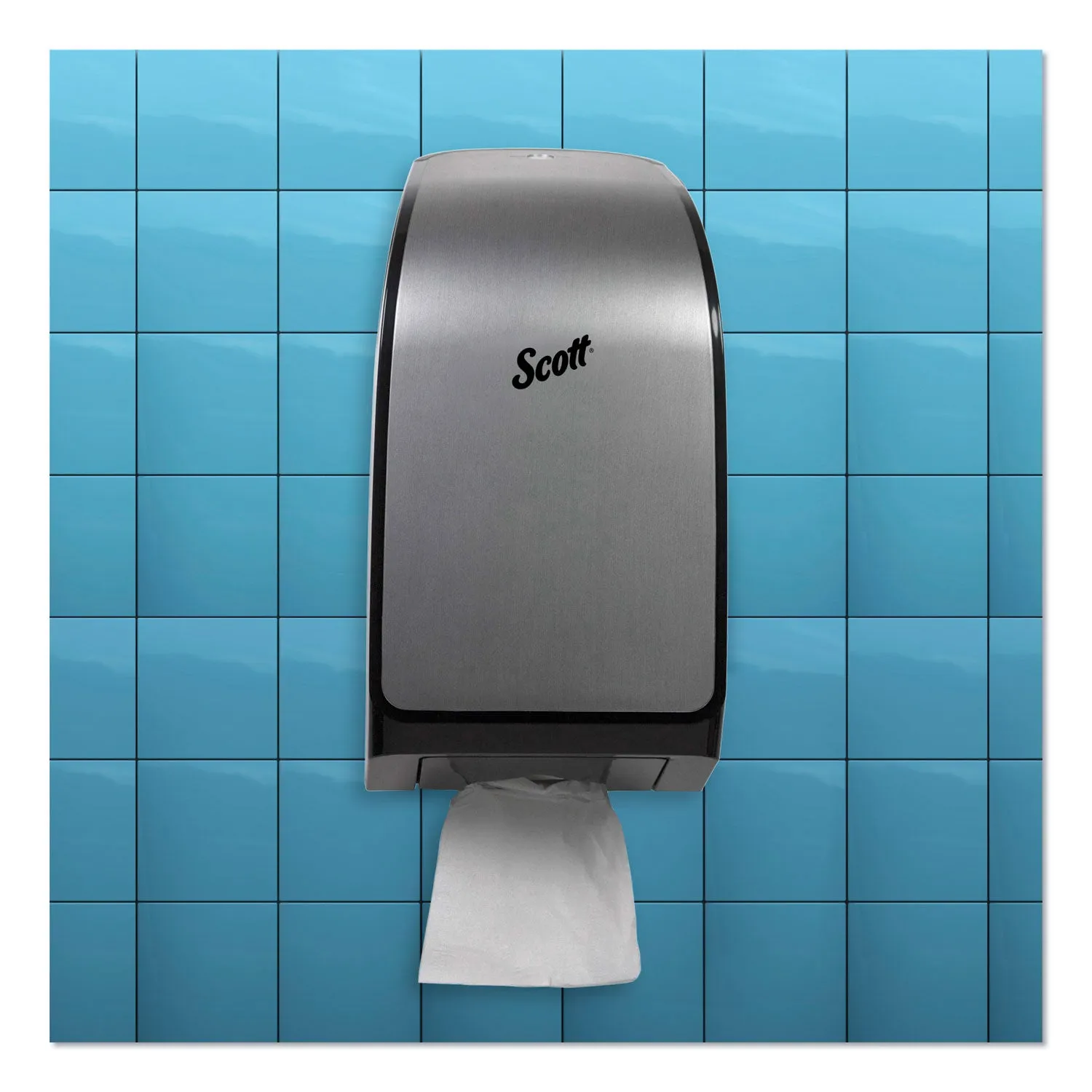 Scott Pro Coreless Jumbo Roll Tissue Dispenser, 7.37" X 14" X 6.125", Stainless - KCC39729