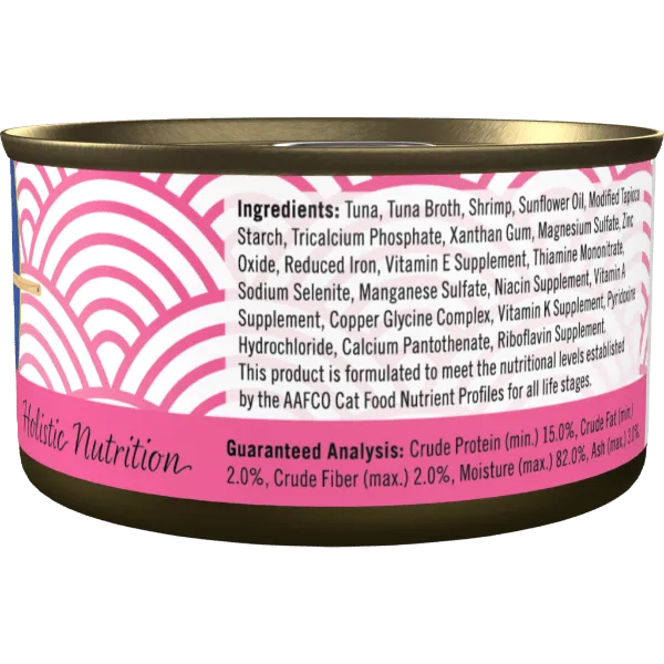 Scrumptious Tuna Dinner with Shrimp Canned Cat food