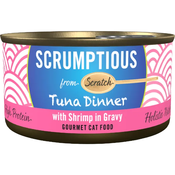 Scrumptious Tuna Dinner with Shrimp Canned Cat food