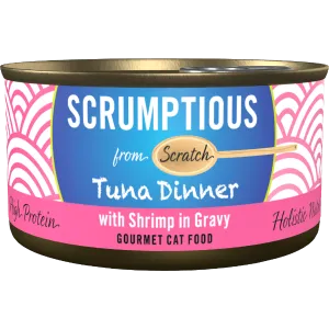 Scrumptious Tuna Dinner with Shrimp Canned Cat food