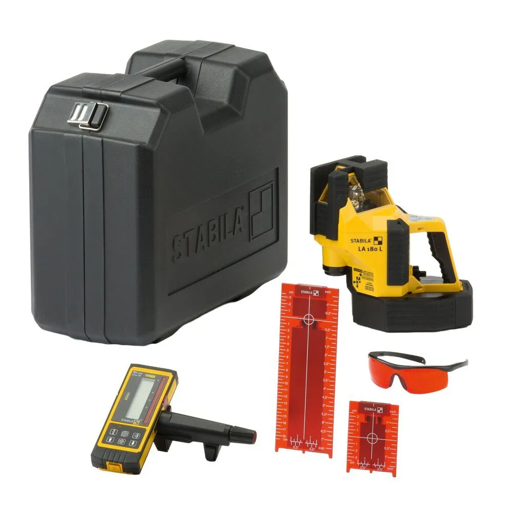 Stabila 02180 LA 180L Layout Station with Auto Alignment