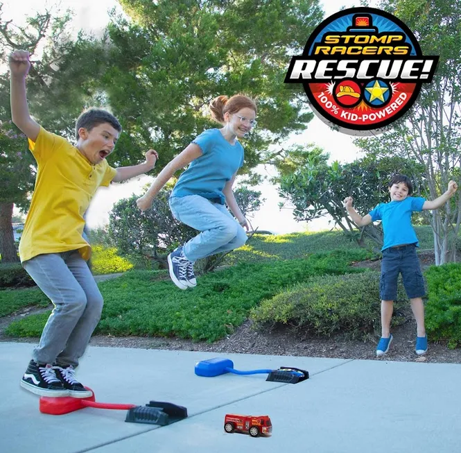 Stomp Rocket Rescue Racers