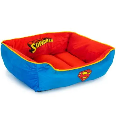 Superman Pet Bed, Medium, DC Comics Dog Bed - Comfort and Style for Your Super Pup
