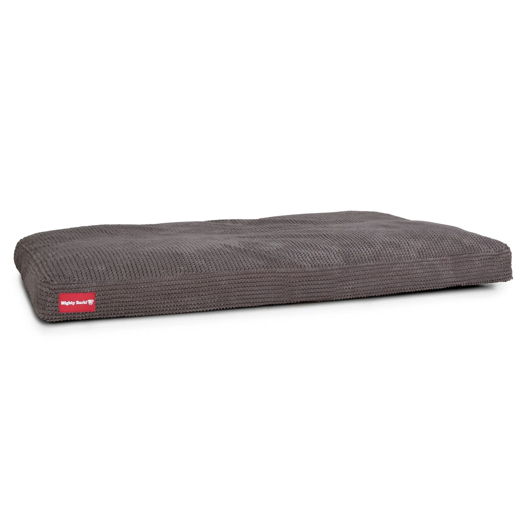 The Mattress - Orthopedic Classic Memory Foam Dog Bed - Pom Pom Charcoal Grey