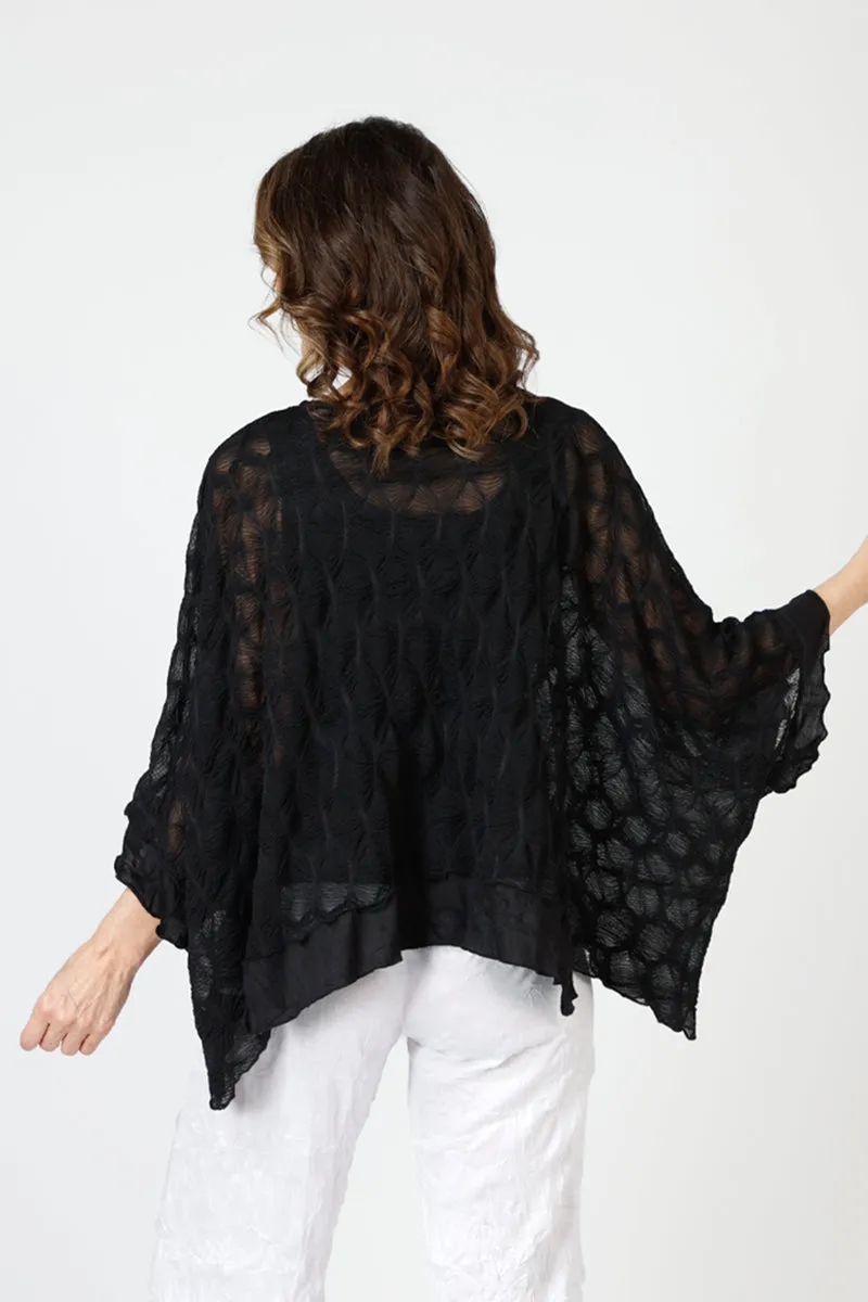Top Ligne Honeycomb Sheer Top