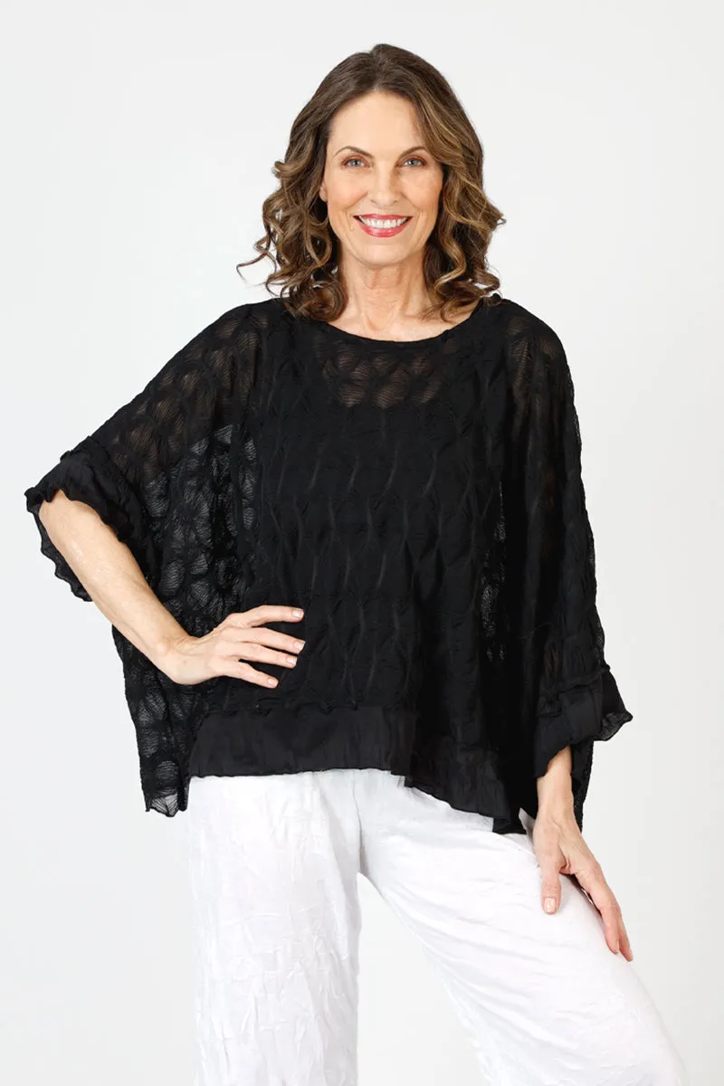 Top Ligne Honeycomb Sheer Top