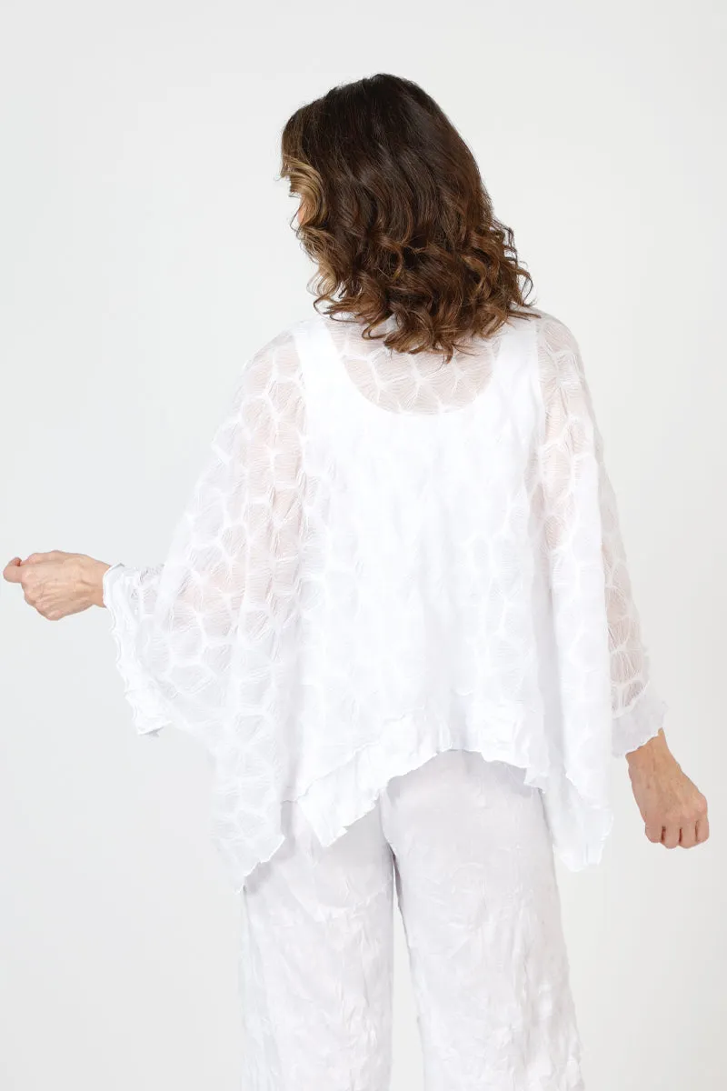 Top Ligne Honeycomb Sheer Top