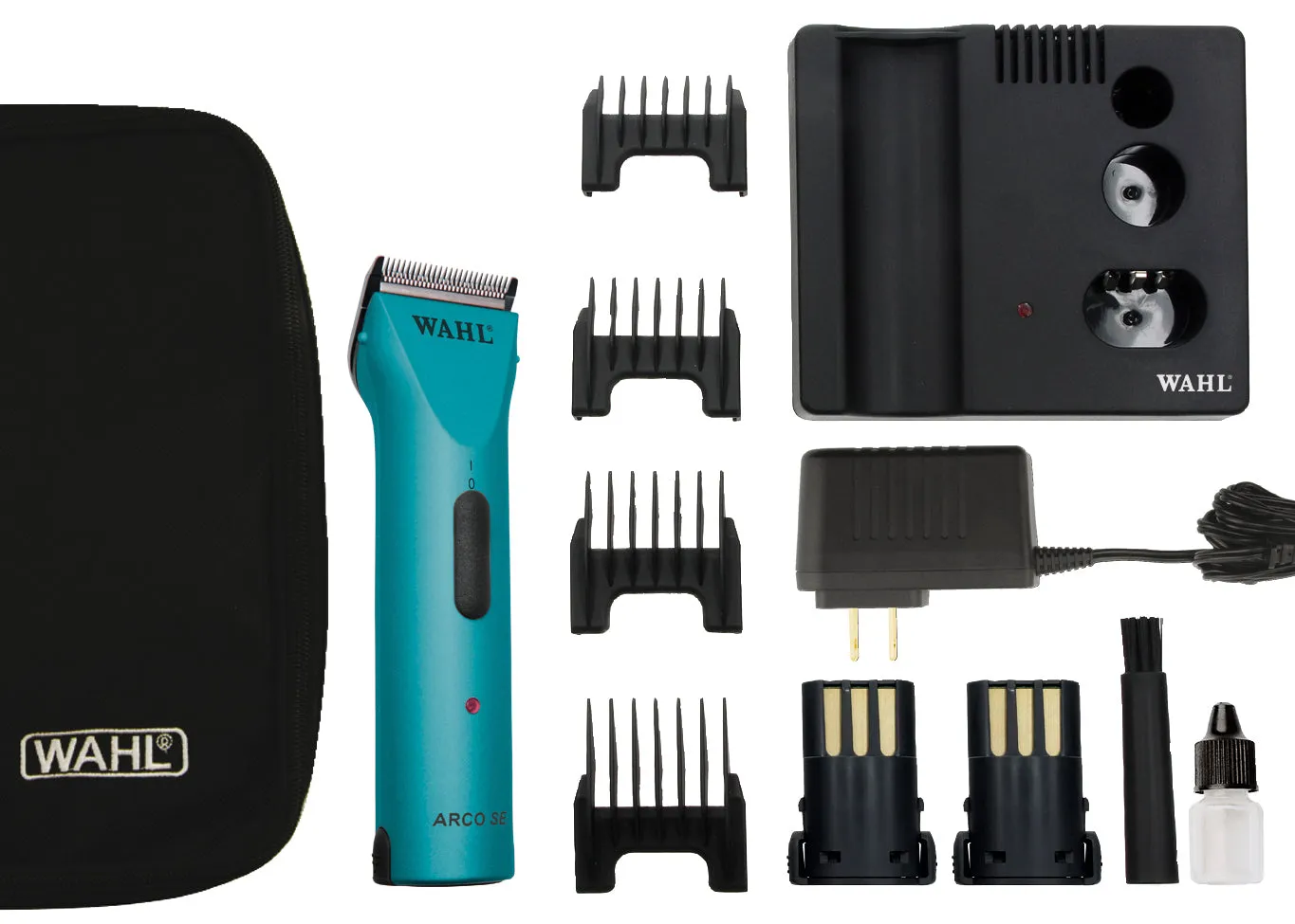 Wahl Arco SE Cordless Clipper - Teal with 5-IN-1 Blade