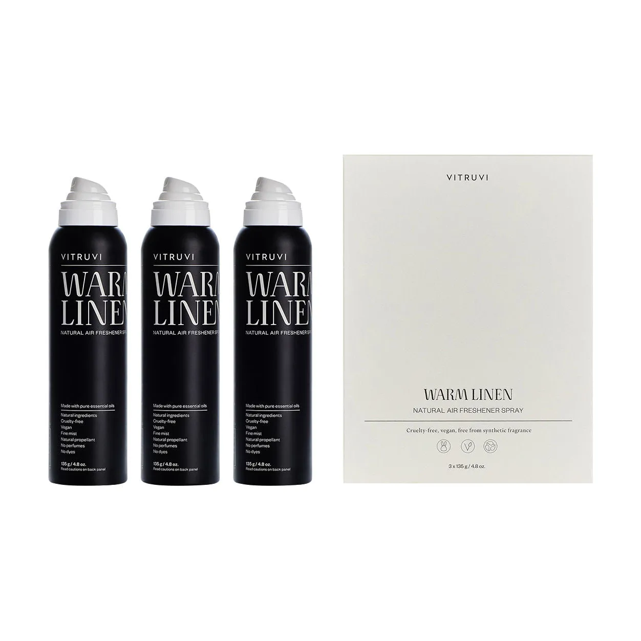 Warm Linen Natural Air Freshener Spray