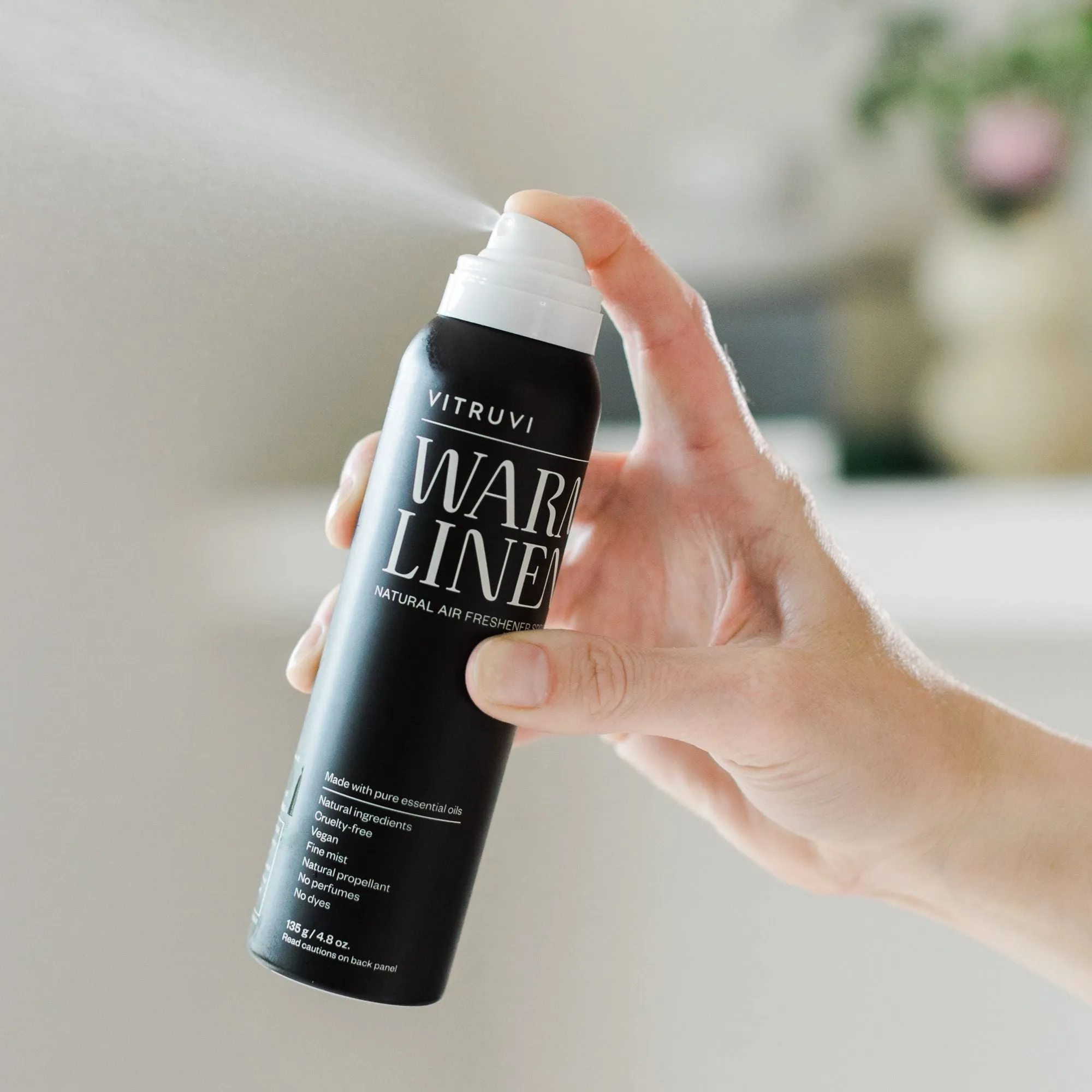 Warm Linen Natural Air Freshener Spray